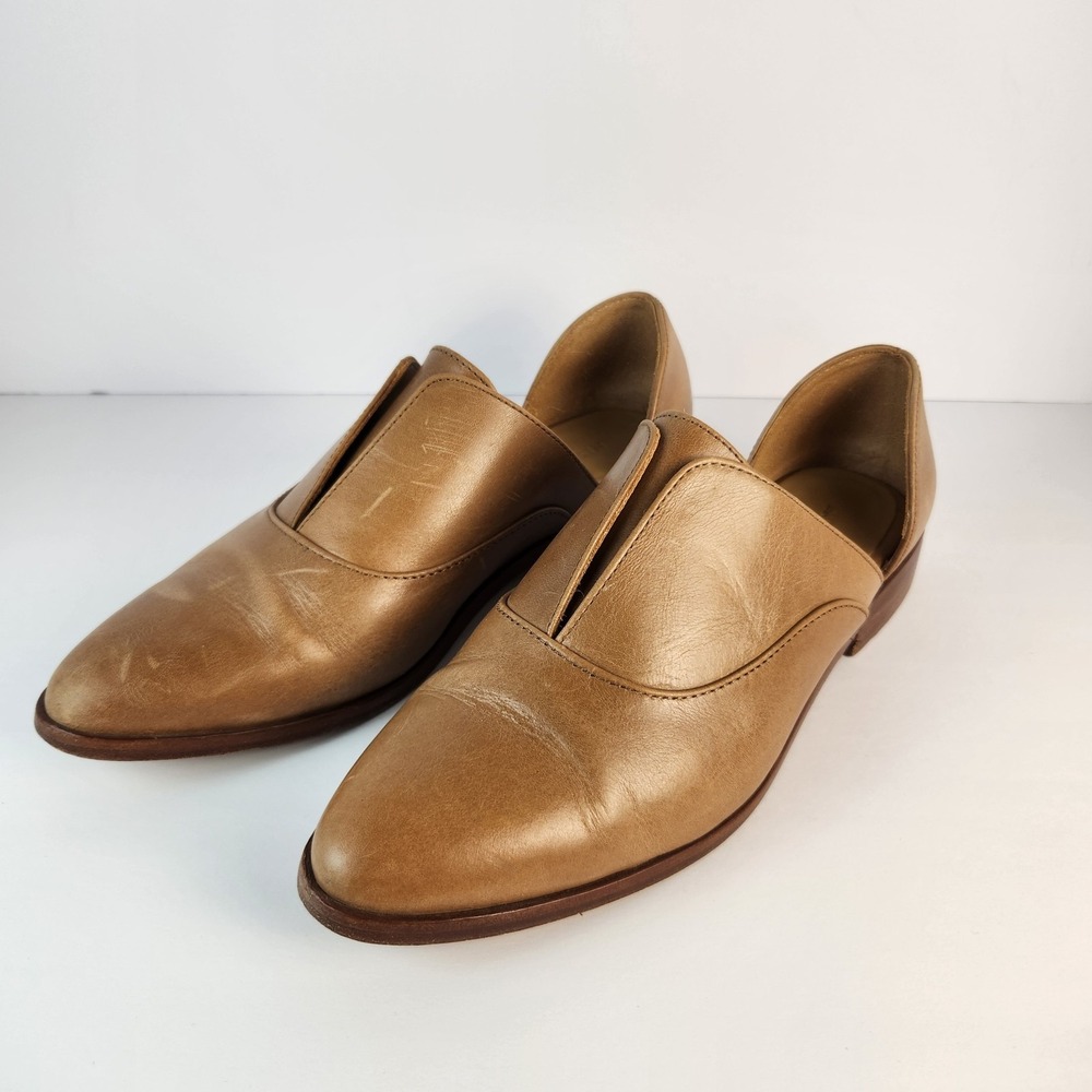 Nisolo Tan Leather Slip-On Loafers